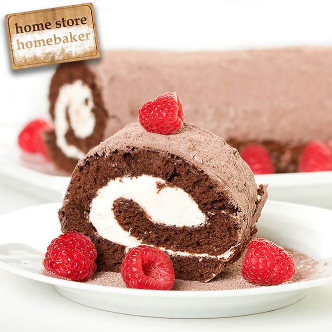 Easy Chocolate Roulade