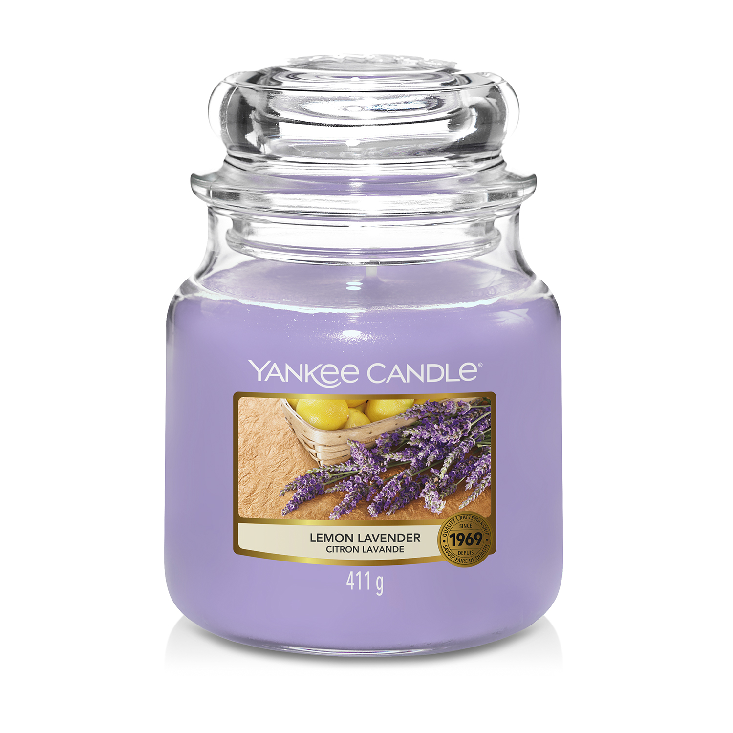 Yankee Candle Lemon Lavender Medium Jar - Home Store + More