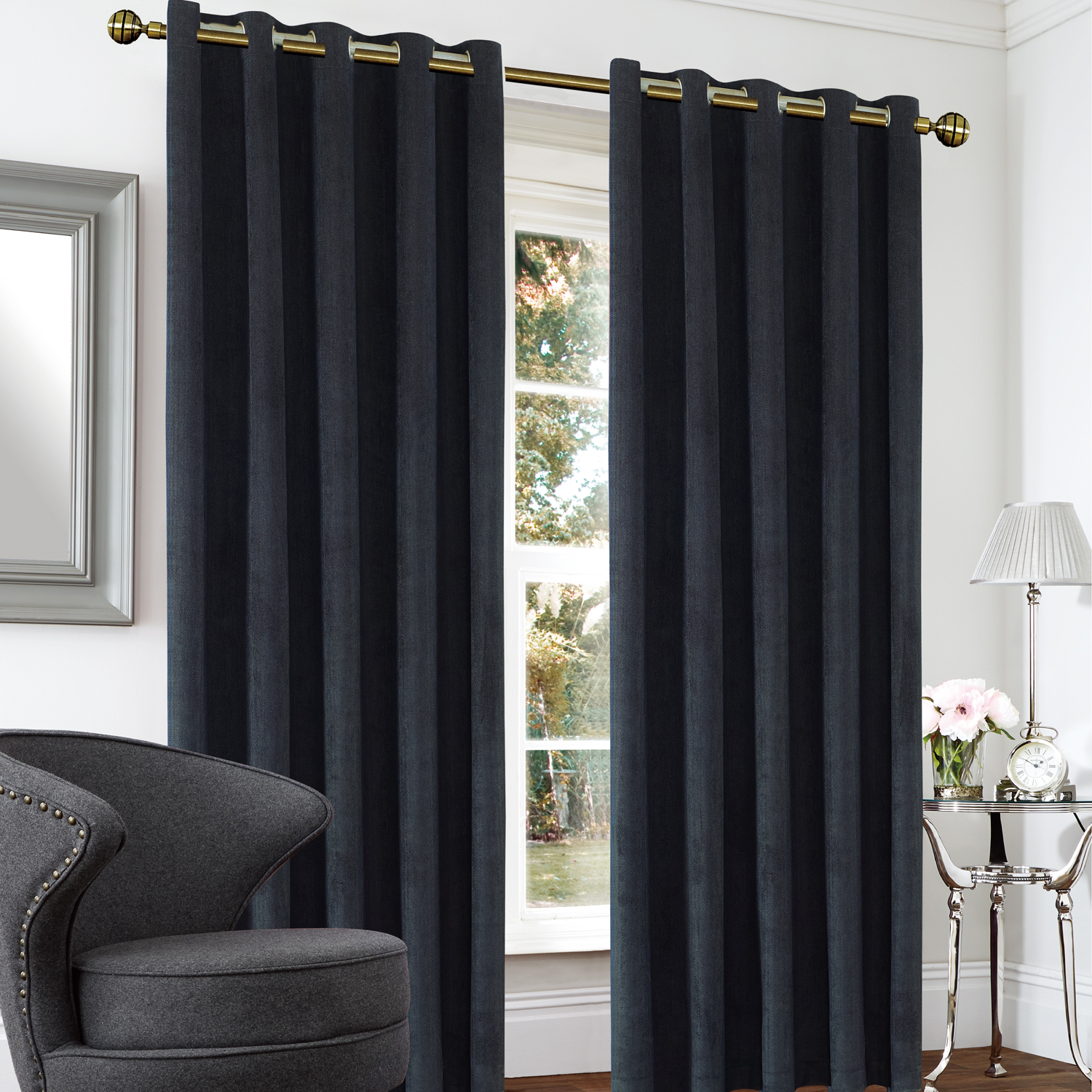  Blackout  Thermal Herringbone Curtains  Home Store More