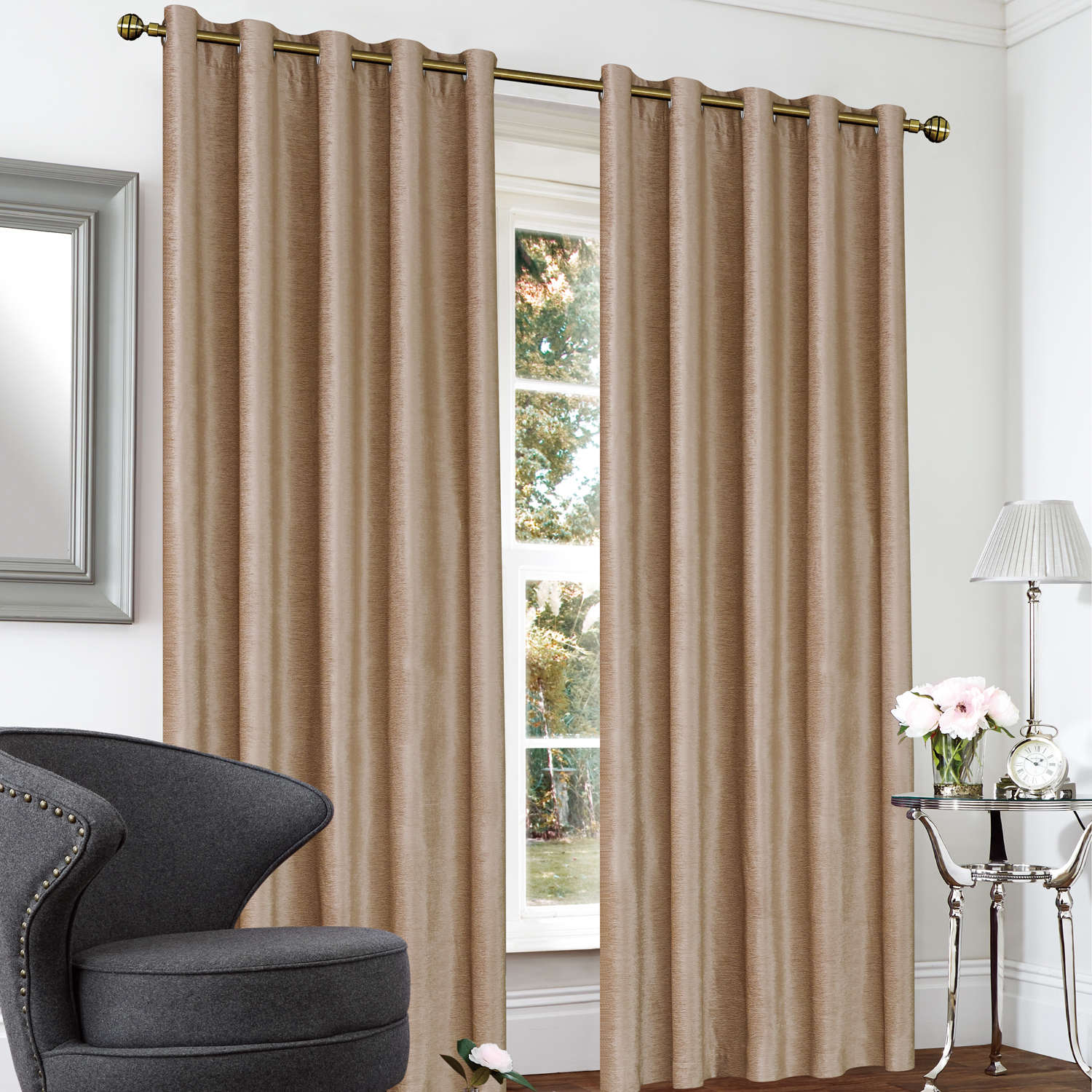  Blackout  Thermal Textured Curtains  Home Store More