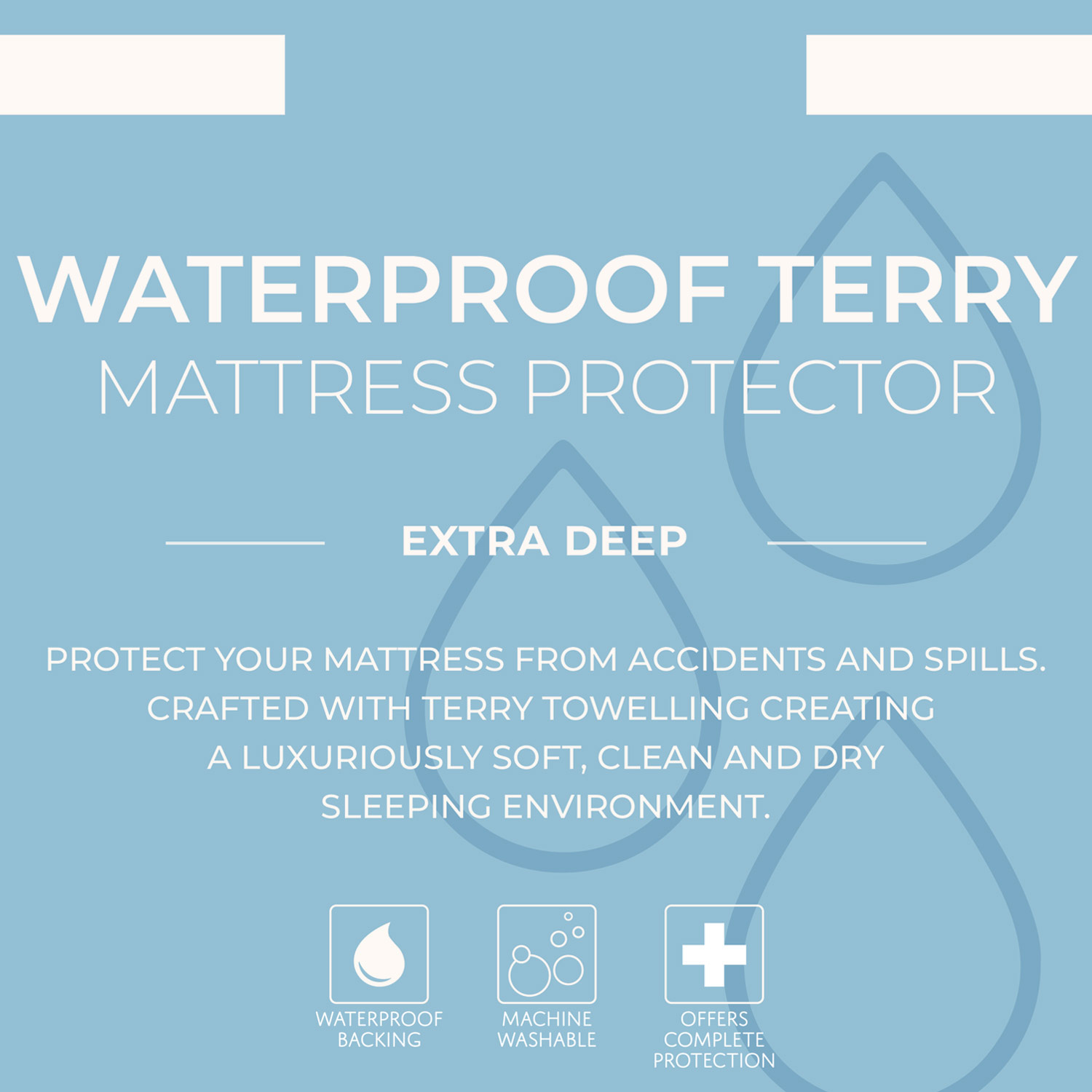 Waterproof Terry Mattress Protector Home Store More